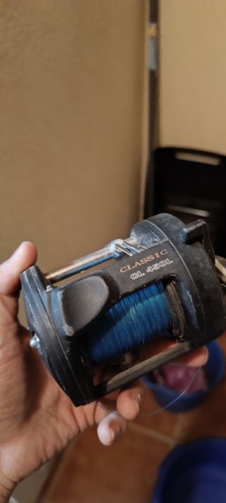 Caña de Pescar y Carrete Okuma