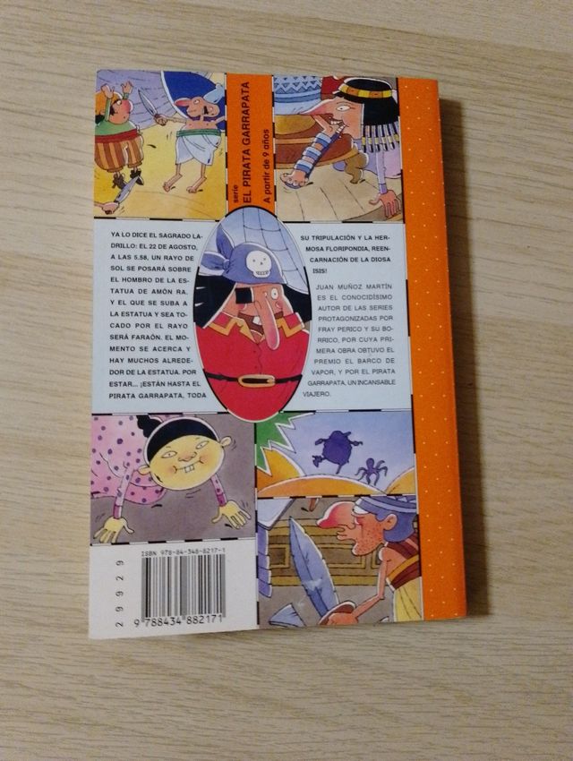 El pirata Garrapata llega a pie al templo de Abu Simbel (El Pirata Garrapata/ Tick the Pirate) (Spanish Edition)