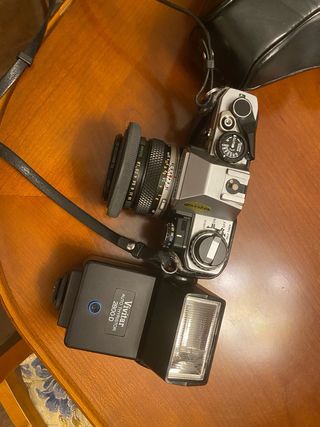 Camara olimpus OM 10