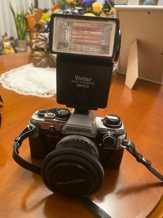 Camara olimpus OM 10