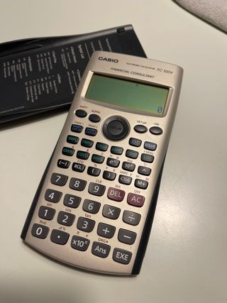 CASIO Calculadora Financiera FC-100V