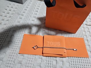 Pulsera tous oso y perlita