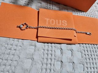 Pulsera tous oso y perlita