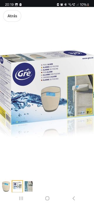 Alarma de seguridad para piscina