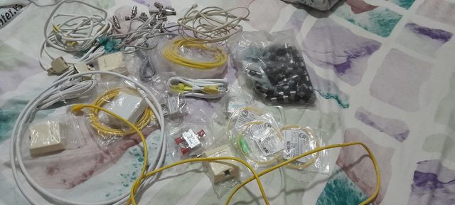 Kit herramientas y material telefonia teleco