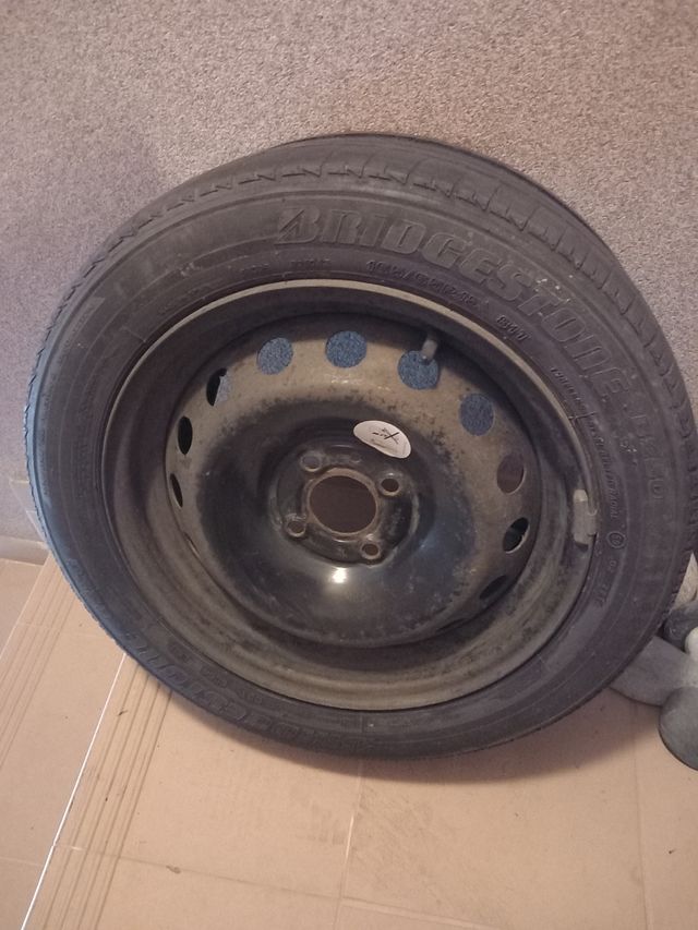 Jante Renault Modus - pneu suplente 165-65R15 81T