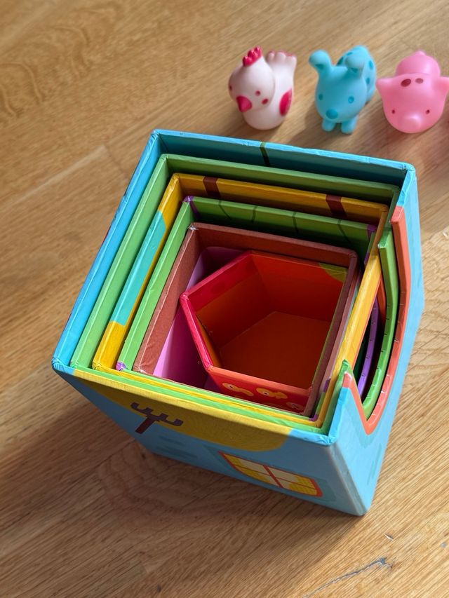 Set cubi impilabili DJECO