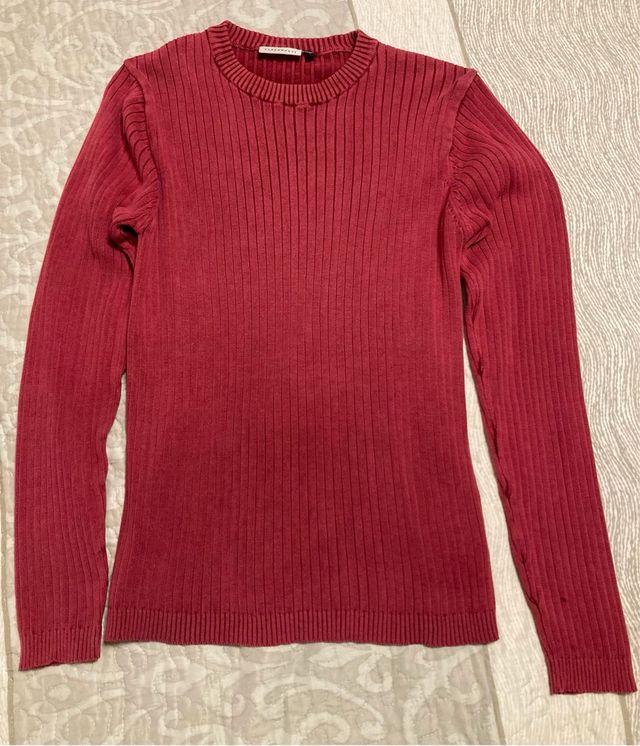 Jersey canalé hombre