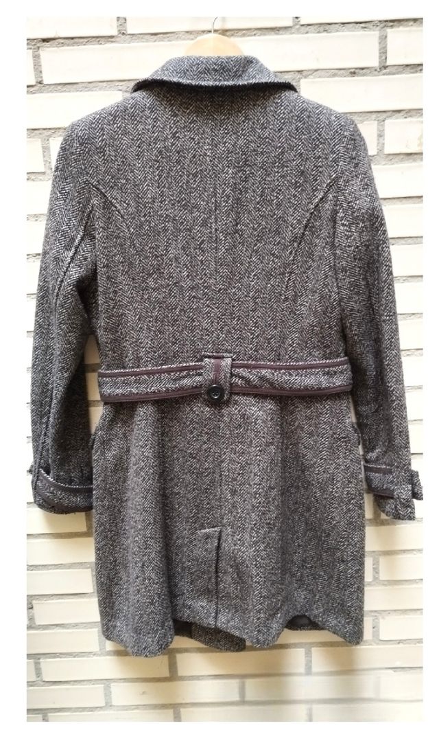 Precioso Abrigo jaspeado Zara M