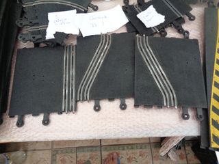 52 lote de pistas de scalextric contiene, 17 curv