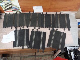 52 lote de pistas de scalextric contiene, 17 curv