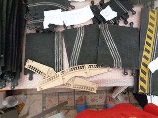 52 lote de pistas de scalextric contiene, 17 curv