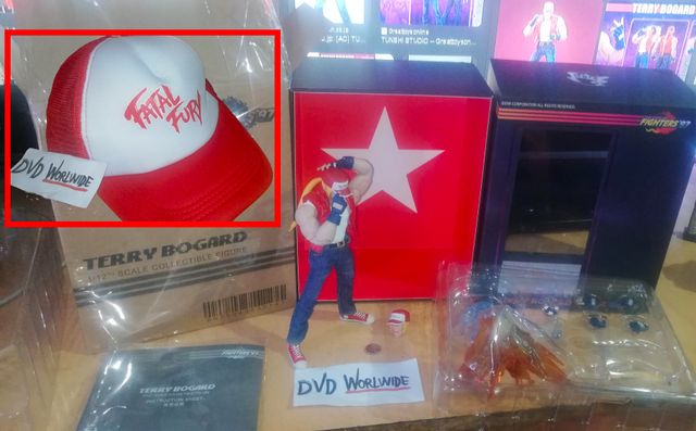 Pack Terry Bogard figura 1/12 Fatal Fury SNK KOF
