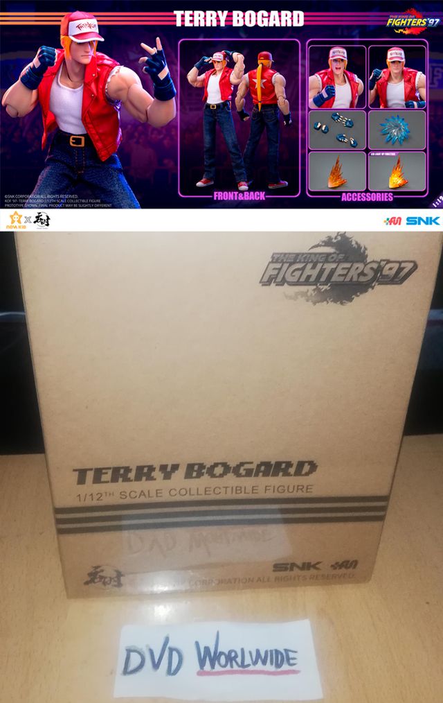 Figura Terry Bogard 1/12 Fatal Fury SNK Tunshi KOF