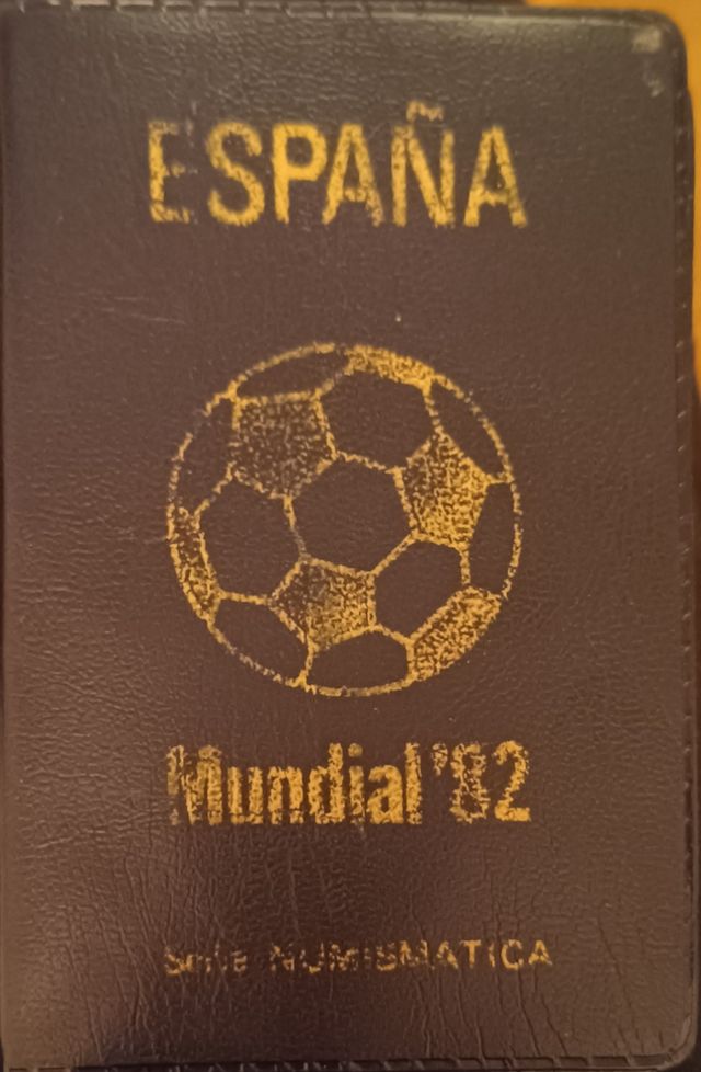 Estuche monedas España Mundial 82 