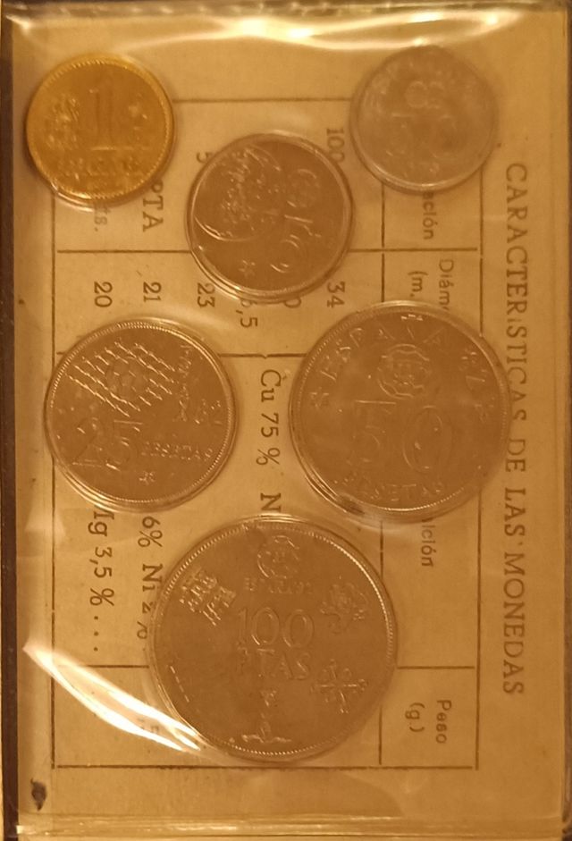 Estuche monedas España Mundial 82 