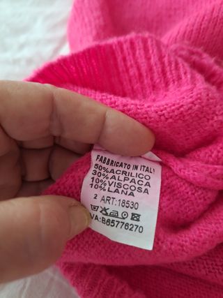 JERSEY rosa fucsia 