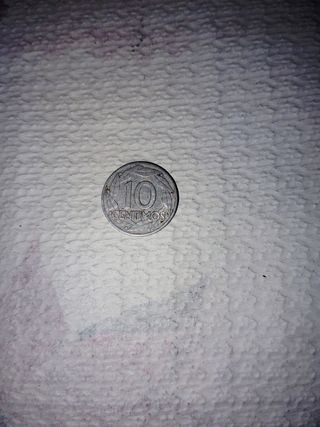Moneda 10 céntimos 1959