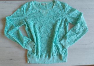 Jersey de encaje talla S