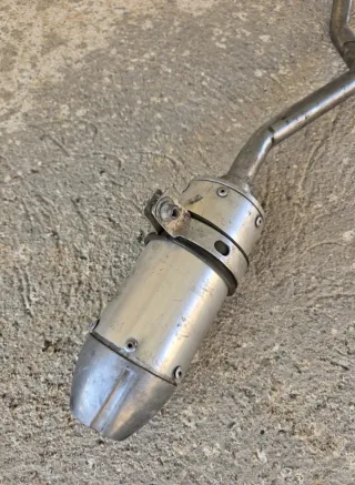 Tubo de escape pit bike