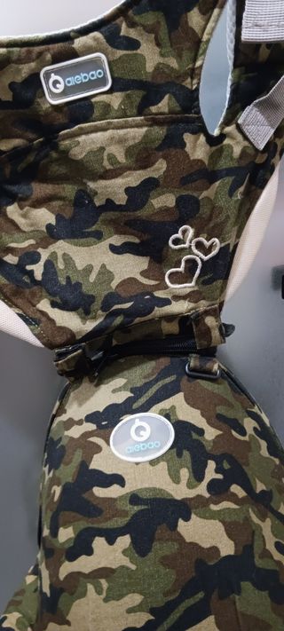 Mochila bolsa porteo bebés 