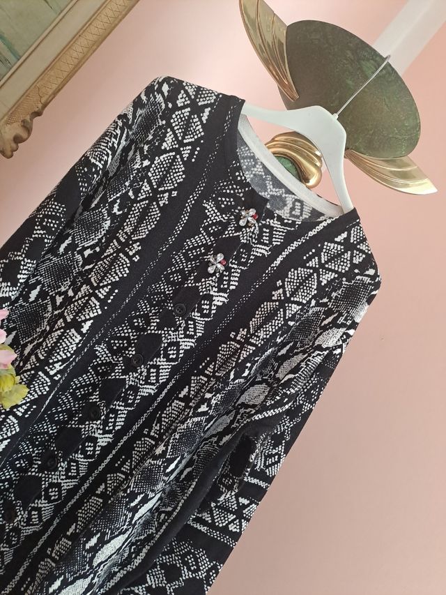 Cardigan bottoni gioiello