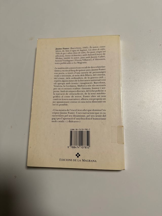 La materia dels somnis (BUTXACA) (Catalan Edition)