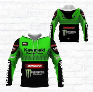 Sudadera Monster Kawasaki adulto y niño
