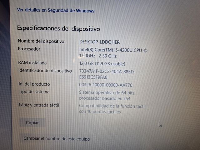 Ultrabook Acer Aspire Intel i5 12Gb y 250. Nvidia
