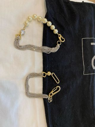 PG.Conjunto Collar, 2 pulseras o alargar collar