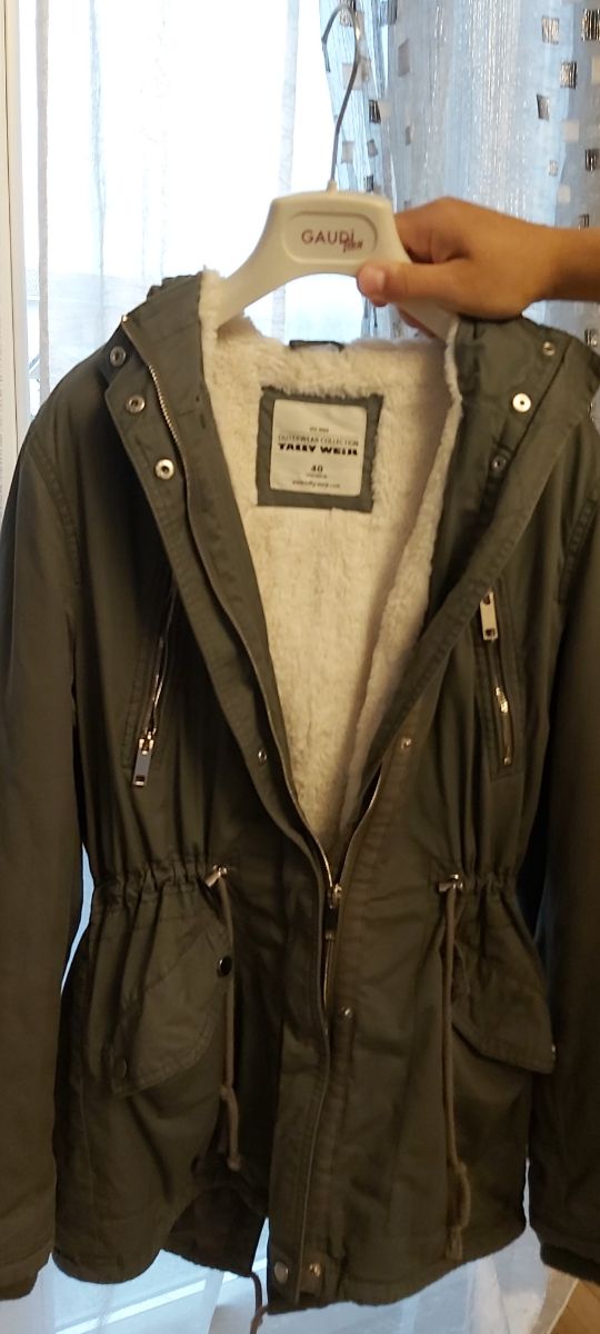 Parka tally weijl verde scuro