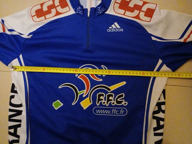 Maillot Adidas Francia Jalabert