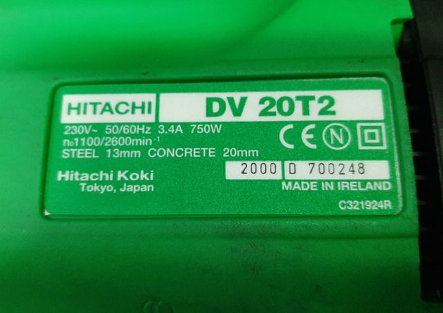 Trapano Hitachi dv20 t2
