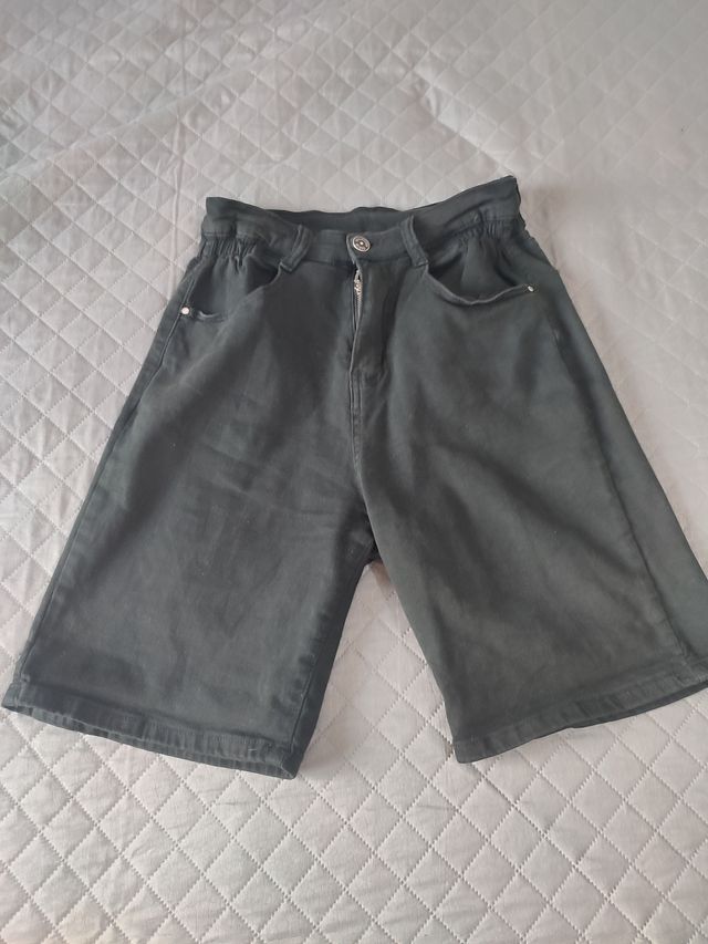 pantaloncino lungo nero
