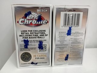 2 Cajas Topps Chrome NBA 23-24 Víctor Wembanyama 