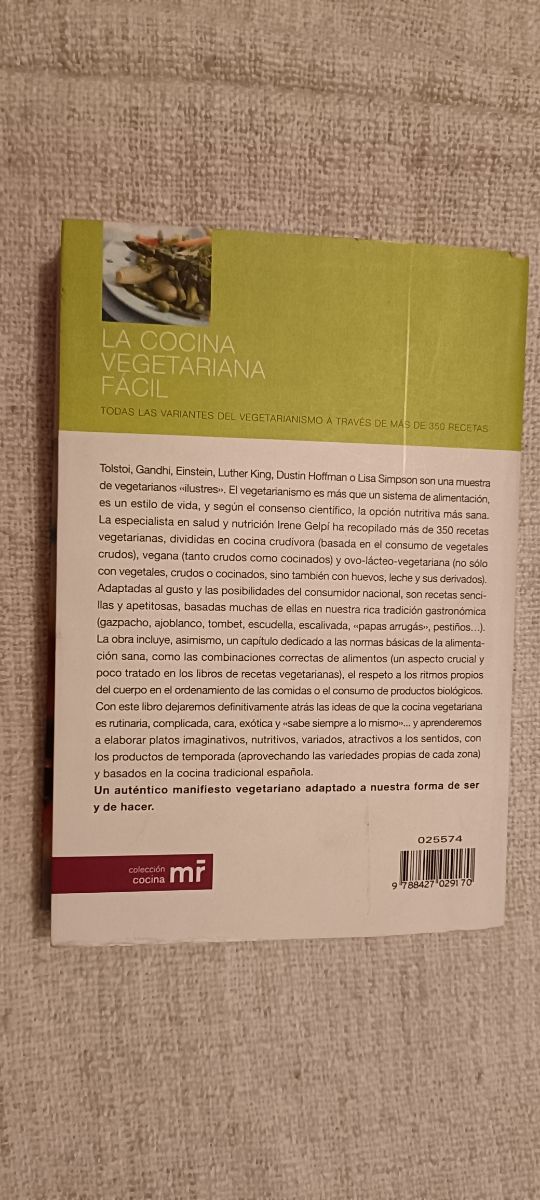 La cocina vegetariana fácil