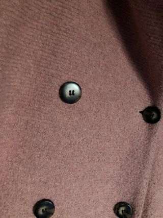 Abrigo rosa palo, talla M