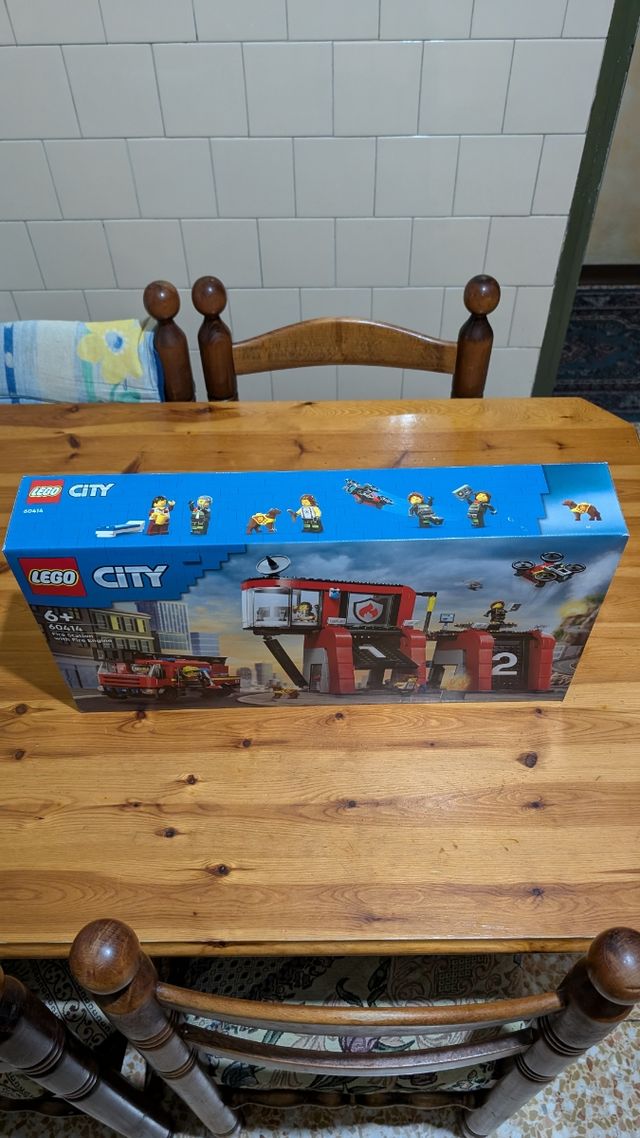 Lego City 60414 Caserma dei pompieri, nuovo