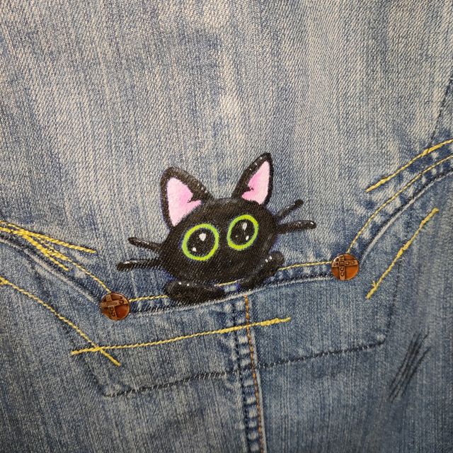 Giacca denim donna  handmade