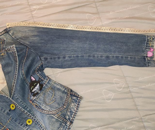 Giacca denim donna  handmade