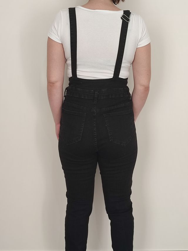 salopette nero jeans