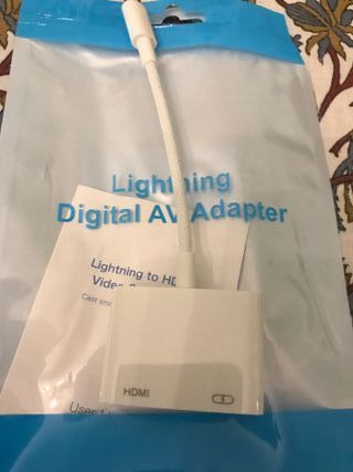 7 Adattatori - OTG HDMI USB MicroSD iPhone iPad 