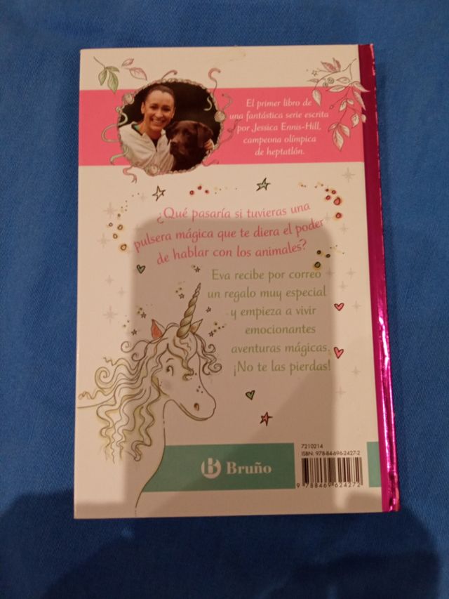 La pulsera mágica de Eva, 1. El unicornio plateado