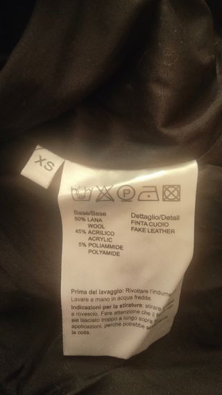 Maglia/giubbotto in Lana