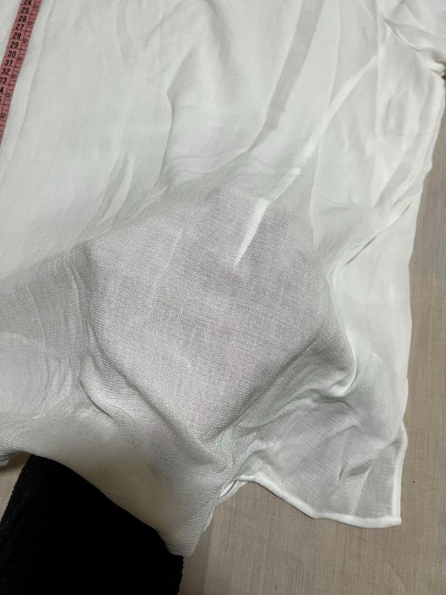 Blusa blanca de Mango