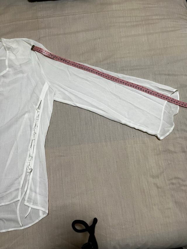 Blusa blanca de Mango