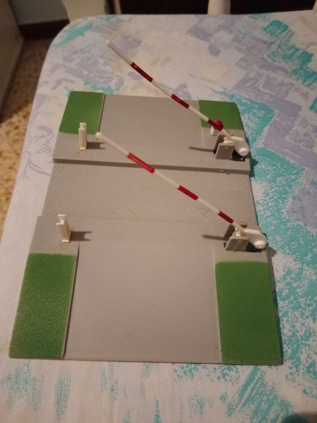 Maqueta paso a nivel