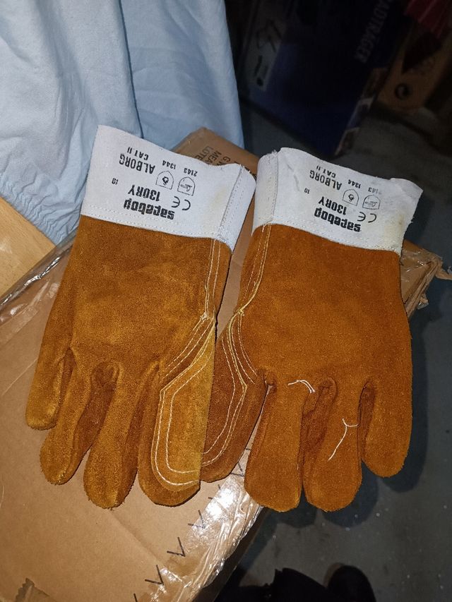 4 pares Guantes de soldador