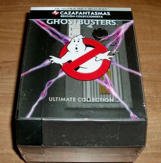 PACK CAZAFANTASMAS COLECCIONISTA 4K+BLU-RAY NUEVO