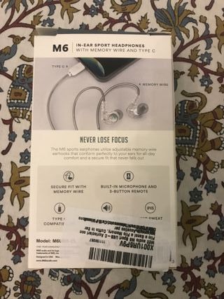 MEE AUDIO Cuffie auricolari in-ear Sport usb-c